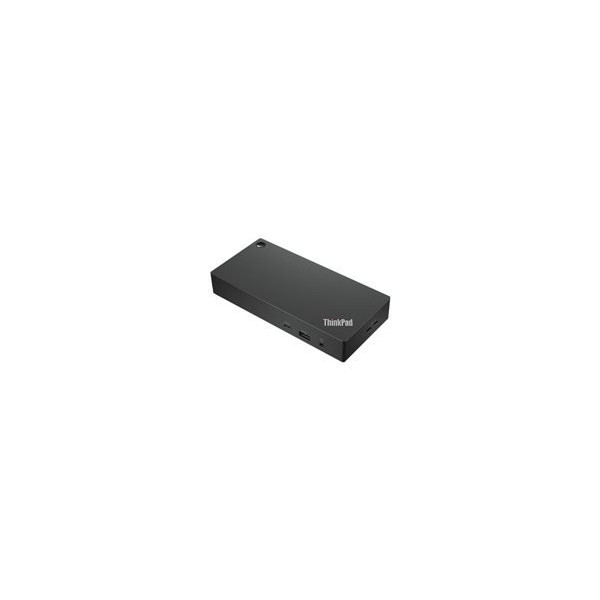 LENOVO-ThinkPad-Universal-USB-C-Dock---Station-d-accueil---USB-C---HDMI-2-x-DP---GigE---90-Watt---ThinkRed