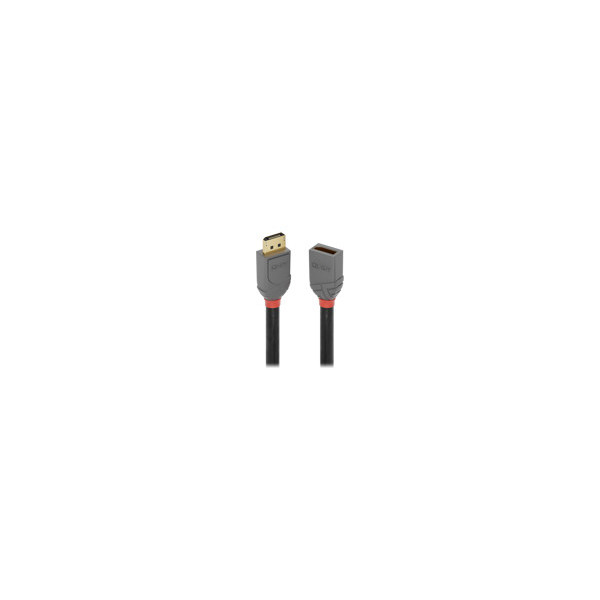 LINDY-2m-DisplayPort-Extension-Cable-Anthra-Line