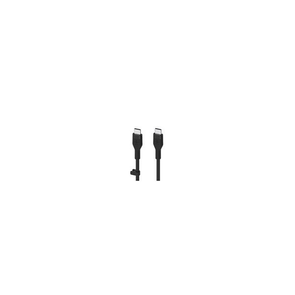 BELKIN-Cï¿½ble-USB-C-vers-USB-C-Silicon-1m-Noir