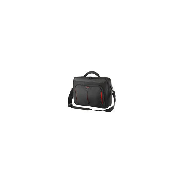 TARGUS-sacoche-Classic-13-14.1p-Clamshell-noire-et-rouge