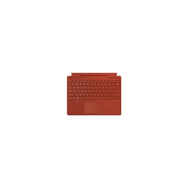 MICROSOFT-Surface---Keyboard---Clavier---Trackpad---Surface-Pro-8/9/10/11---AZERTY---Signature-Rouge-Coquelicot