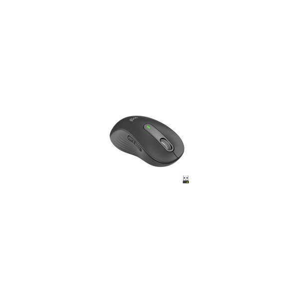 LOGITECH-Signature-M650-L-LEFT-Mouse-large-size-left-handed-optical-5-buttons-wireless-Bluetooth-2.4-GHz-GRAPHITE