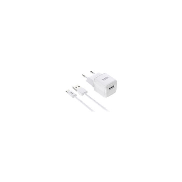 URBAN-FACTORY-POWER-USB-A-POWER-ADAPTER-2.4A/12W-WITH-1M-USB-A-TO-USB-C-CABLE