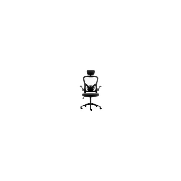 URBAN-FACTORY-ERGO-SIMPLE-ERGONOMIC-ADJUSTABLE-WORKING-CHAIR-BLACK