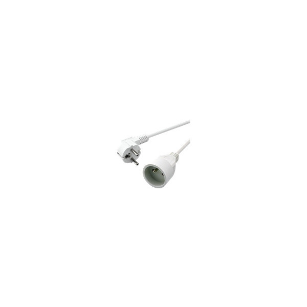 MCL-Schuko-extension-cable---5m-White